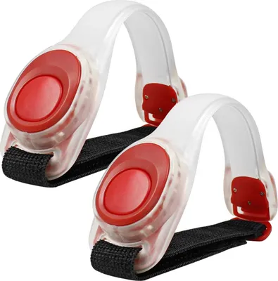 Produktbild von Sicherheits-LED-Armband mit Leuchtfunktion – 2er-Pack gut sichtbare Leuchtarmbänder zum Laufen, Wandern, Joggen, Radfahren und für Outdoor-Sportarten