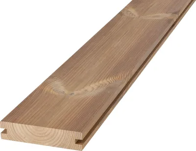 Produktbild von Terrassendiele Kiefer 200 x 11,7 x 2,6 cm glatt/glatt thermisch modifiziert