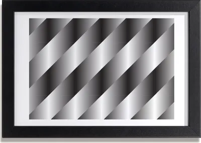Produktbild von Bild 30x20 MDF-Rahmen, Wandkunst Abstraction Streifen