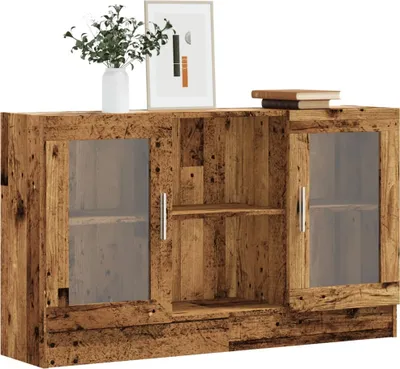Produktbild von vidaXL Sideboard Altholz-Optik 120x30,5x70 cm Holzwerkstoff
