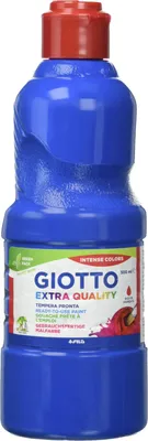 Produktbild von Giotto F53281700, Blau, Ultramarine, Temperafarbe, Flüssigkeit, 500 ml, 1 Stück(e)