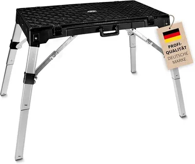 Imagen del producto de Banco de trabajo universal 4 en 1: mesa de trabajo con superficie deslizante y altura de trabajo de 85 cm