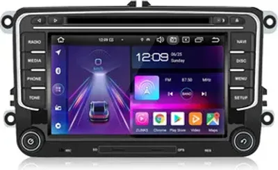 Obrázok produktu pre 7" android13 Autorádio 4+64G carplay GPS Navi Für Passat Tiguan Touran Caddy BT CD DVD USB DAB+ 4GSIM