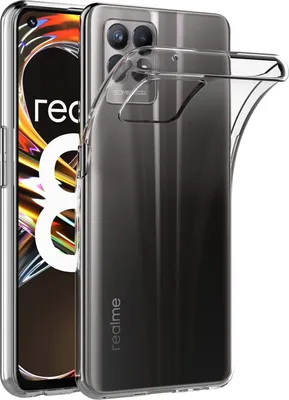 Obrázek produktu pro Realme 8i Pouzdro, tenké průhledné měkké TPU Ochranné pouzdro pro Realme 8i