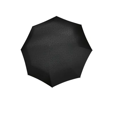 Produktbild von reisenthel umbrella pocket classic, Regenschirm, Knirps, Regen Schirm, Taschenschirm, Polyestergewebe, Signature Black Hotprint, RS7058