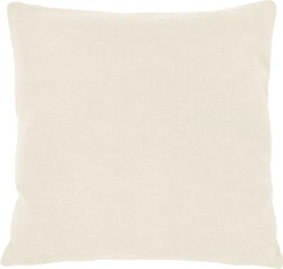 Produktbild von nielsen HOME Kissenbezug Cato gestrickt, 50x50 cm, Creme Weiß, 100% Baumwolle, Strick, ® Standard 100