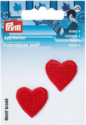 Immagine prodotto di Toppa cuore, da stirare, rossa