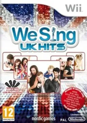 Produktbild von Nordic Games We Sing UK Hits, Nintendo Speicherkarte, Musik, PG (Elterlische Anleitung), DVD-ROM