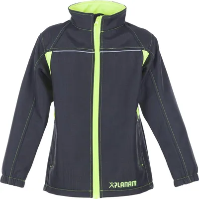 Zdjęcie produktu dla Rozmiar 170/176 Dziecięca kurtka softshell Planam Junior antracytowy żółty model 6130
