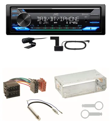 Produktbild von JVC KD-DB922BT Bluetooth DAB USB CD Einbauset für Seat Ibiza 6L Arosa Cordoba