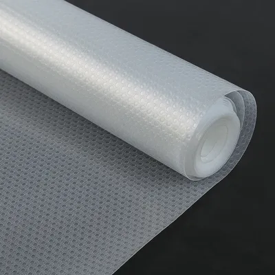 Produktbild von Jiubiaz Zásuvková podložka Police protišmyková podložka 500 x 45 cm, 3 ks, priehľadná biela