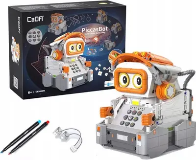Zdjęcie produktu dla Robot PiccasBot C83006W - Klocki inżynierskie dla kreatywnych małych konstruktorów!