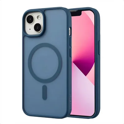 Productafbeelding van imoshion Color Guard Backcover met MagSafe voor de Apple iPhone 14 / 13 - Donkerblauw