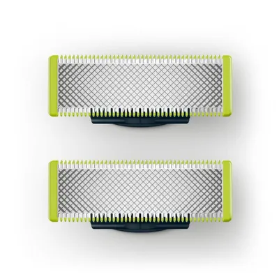 Obrázek produktu pro Philips Norelco OneBlade OneBlade QP220/50 Náhradní břity 2ks, Břit, Černá, Zelená, Nerezová ocel, QP25xx, QP65xx