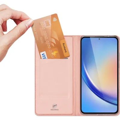 Produktbild von Dux Ducis Skin Pro Etui Für Samsung A35 5G Mit Klappe - Rosa
