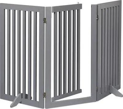 Immagine prodotto di Cancello di sicurezza grigio con anta 92 cm