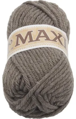 Zdjęcie produktu dla Przędza JUMBO MAXI – 100 g / 65 m – beżowa, szara