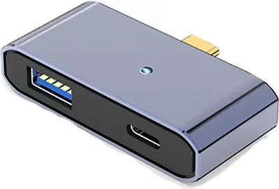 Obrázek produktu pro INF Pozlacený adaptér USB-C na USB