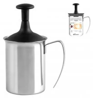 Immagine prodotto di INOXPRAN Cremer In Acciaio Inox 18/10 Per 3 Tazze Con Manico