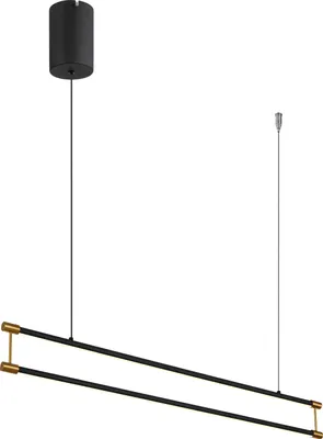 Produktbild von Globo Lighting Hängeleuchte Metall schwarz matt, LED