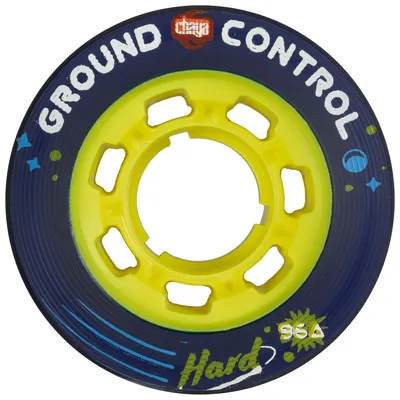 Productafbeelding van Chaya Ground Control hard skateboard-wielen, 4 stuks, blauw, 59 x 38 mm