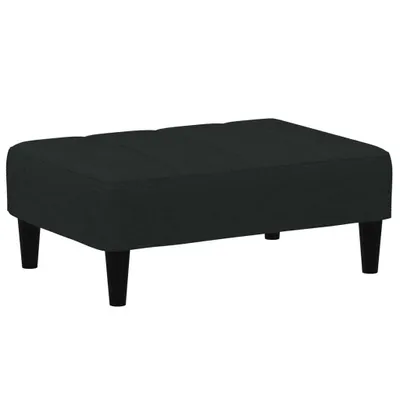 Zdjęcie produktu dla vidaXL Podnóżek czarny 77x55x31 cm aksamitny