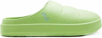 Produktbild von Damen Sneaker Clog Grün mit praktischem Slip-on-Design und robuster Flachsohle