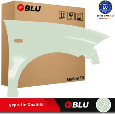 Zdjęcie produktu dla BLU Błotnik pasujący do Seat Altea 5P1/5P5 LS6R Prawy Zielony GrüneEstepa | 2004-2015 | Przedni Przód | Lakierowany | Gotowy do montażu | Stal