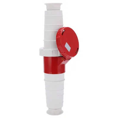 Zdjęcie produktu dla Wtyczka przemysłowa 63 A, 5-biegunowa, trójfazowa, 5-żyłowa, wodoodporna (IP67), 380–415 V, 3P+E+N