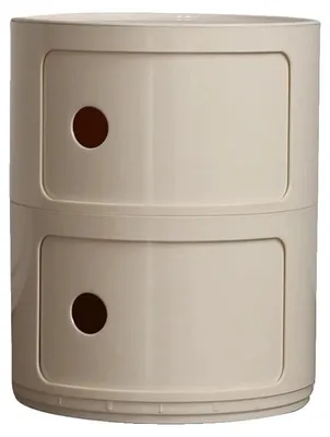 Produktbild von Nachttisch, modernes Design, platzsparender Organizer, 2 Schichten