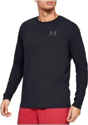 Image de Under Armour T-shirt Sportstyle Left Chest LS, 1329585001, Pointure: 178
