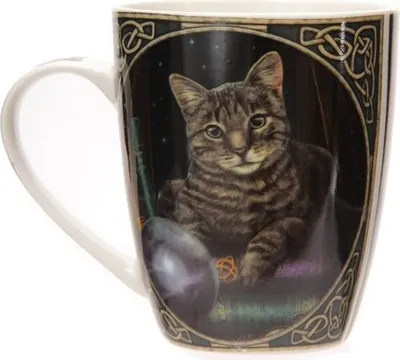 Produktbild von Lisa Parker Wahrsagerkatze Porzellantasse