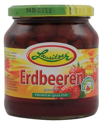 Produktbild von Lausitzer Erdbeeren (580 ml Glas)