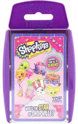 Image de Top Trumps - Shopkins (anglais) Jeu de cartes Quartet Jeu D'enfant