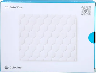 Produktbild von Biatain Fiber 10x12 cm Faserverband, 10 St VER