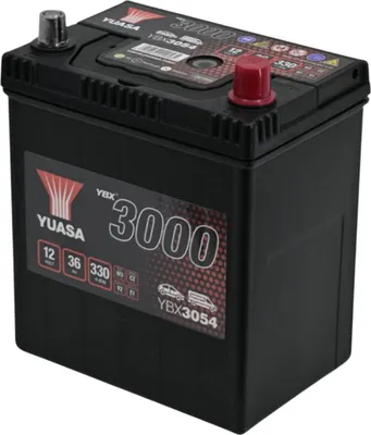 Produktbild von YUASA YBX3054 SMF Starterbatterie  12V 36Ah 330A(EN)