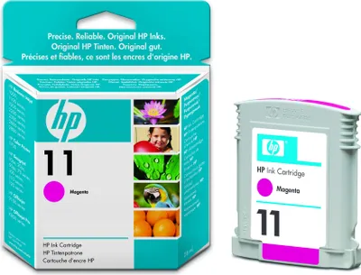 Immagine prodotto di HP Cartucho de tinta magenta 11 cartuccia d'inchiostro 1 pz Resa standard