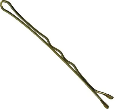 Produktbild von Haarklemmen 7cm gold-gewellt, 12Stück