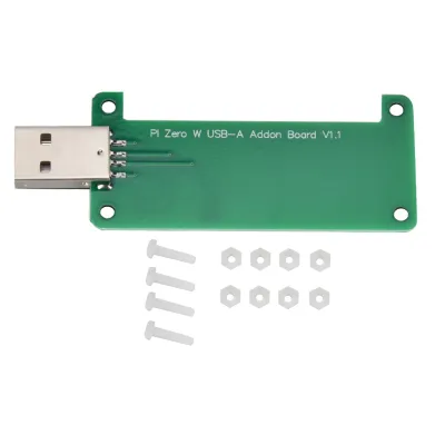 Image de Raspberry Pi Zero USB Adapter Board, USB Expansion Board Zero 1.3 Zero W, USB Connector Expansion Board, Expansion Board for Pi Zero, Zero W Adapter Board