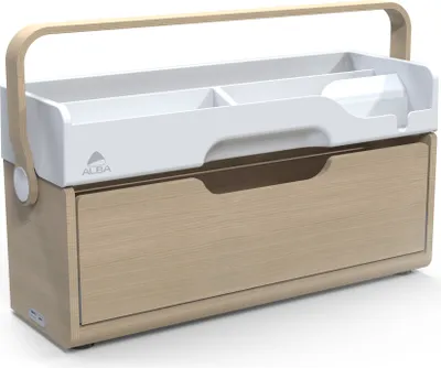Immagine prodotto di Scatola da lavoro DKBOX legno/bianco