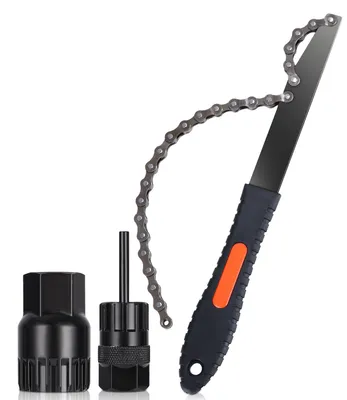 Produktbild von Kettenpeitsche, Ritzelabzieher, Fahrrad-Zahnradabzieher-Set, Kassettenabzieher und Kettenpeitsche, universelles Fahrrad-Kassetten-Entfernungswerkzeug