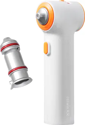 Produktbild von Airbrush-Sprayer, Spray Kunst Elektrische Airbrush für Kinder, Elektrischer Farbsprühstift mit 1 Ersatzkopf für meisten Markern (dreieckiges/Quadrat)