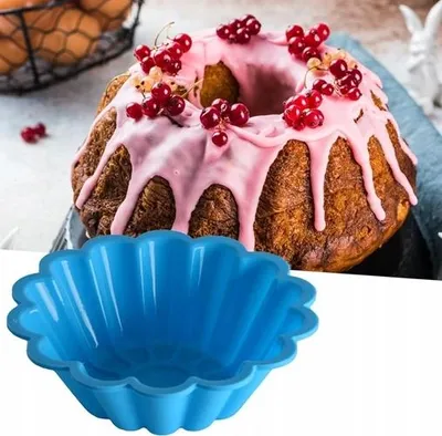 Produktbild von Elhandel Silikonform für Babka Kuchen Ostern Blumenform