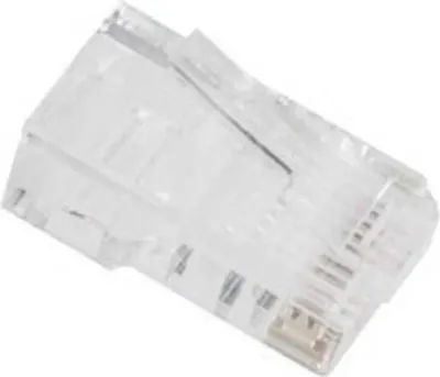 Obrázek produktu pro Lanberg PLU-6000EZ, RJ-45, Průhledná, Cat6, U/UTP (UTP), 100 kusů