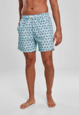 Obrázok produktu pre Urban Classics Badehose Melónové plavecké šortky Oceanblue-XL