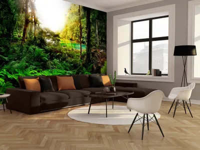 Produktbild von Vlies Fototapete Natur 400x280 cm – Moderne Vliestapete, Tapete für Wohnzimmer, Wanddeko, Flur, Büro, Wandtapete für Schlafzimmer 10110903-54
