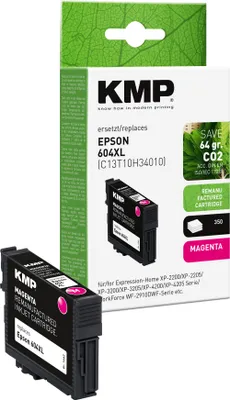 Produktbild von KMP 1662,4006, Magenta, 5 ml, 1 Stück(e), 0 Seiten, 350 Seiten, Einzelpackung