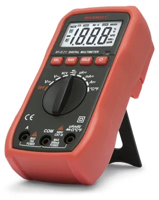Produktbild von Kompaktes digitales Multimeter mit NCV-Erkennung, automatischer Hintergrundbeleuchtung und Datenspeicherung [25211]