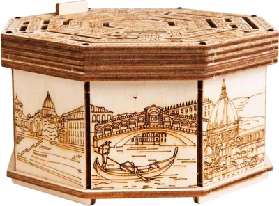Produktbild von SECRET BOX THREE - 3D-Puzzle-Bausatz