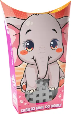 Obrázek produktu pro Mini PocketPets Elephant Waffle Blocks 07023